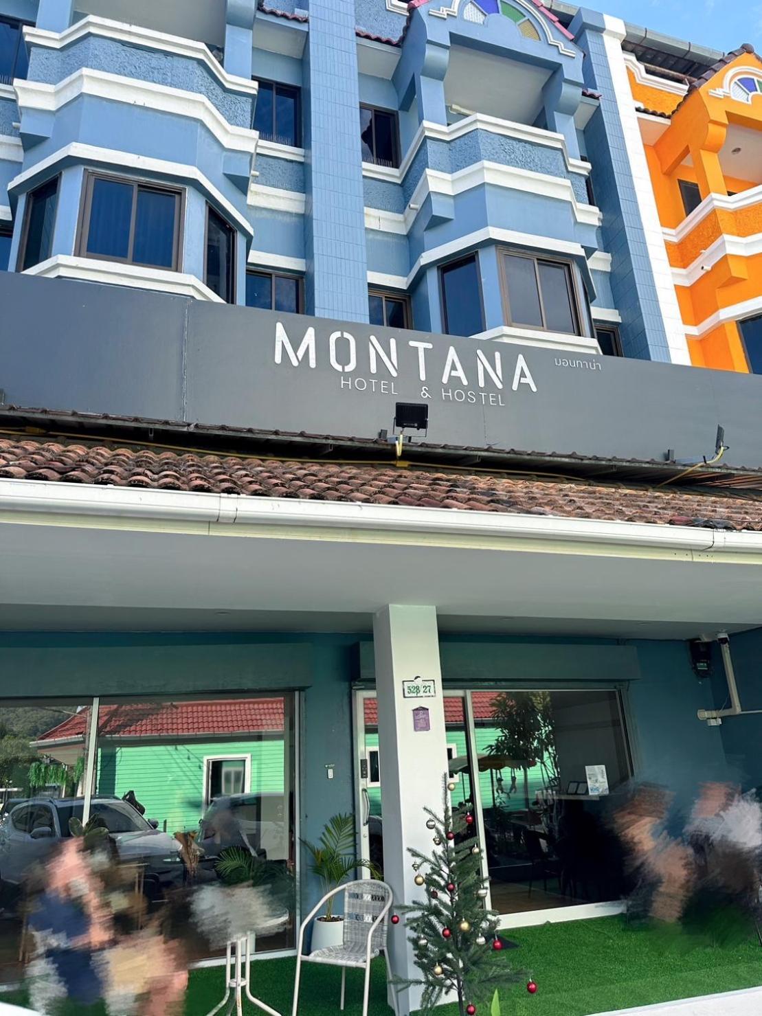 Montana Hotel & Hostel Phuket Karon Bagian luar foto